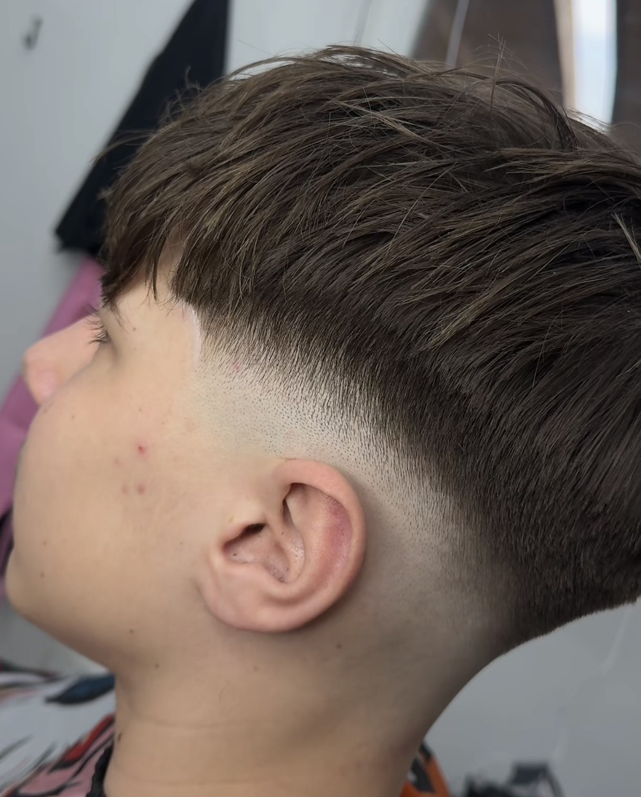 Pánsky strih — precízny fade